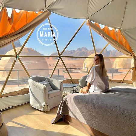 Rum Maria Luxury Camp & Bubble Rooms Wadi Rum Exterior foto
