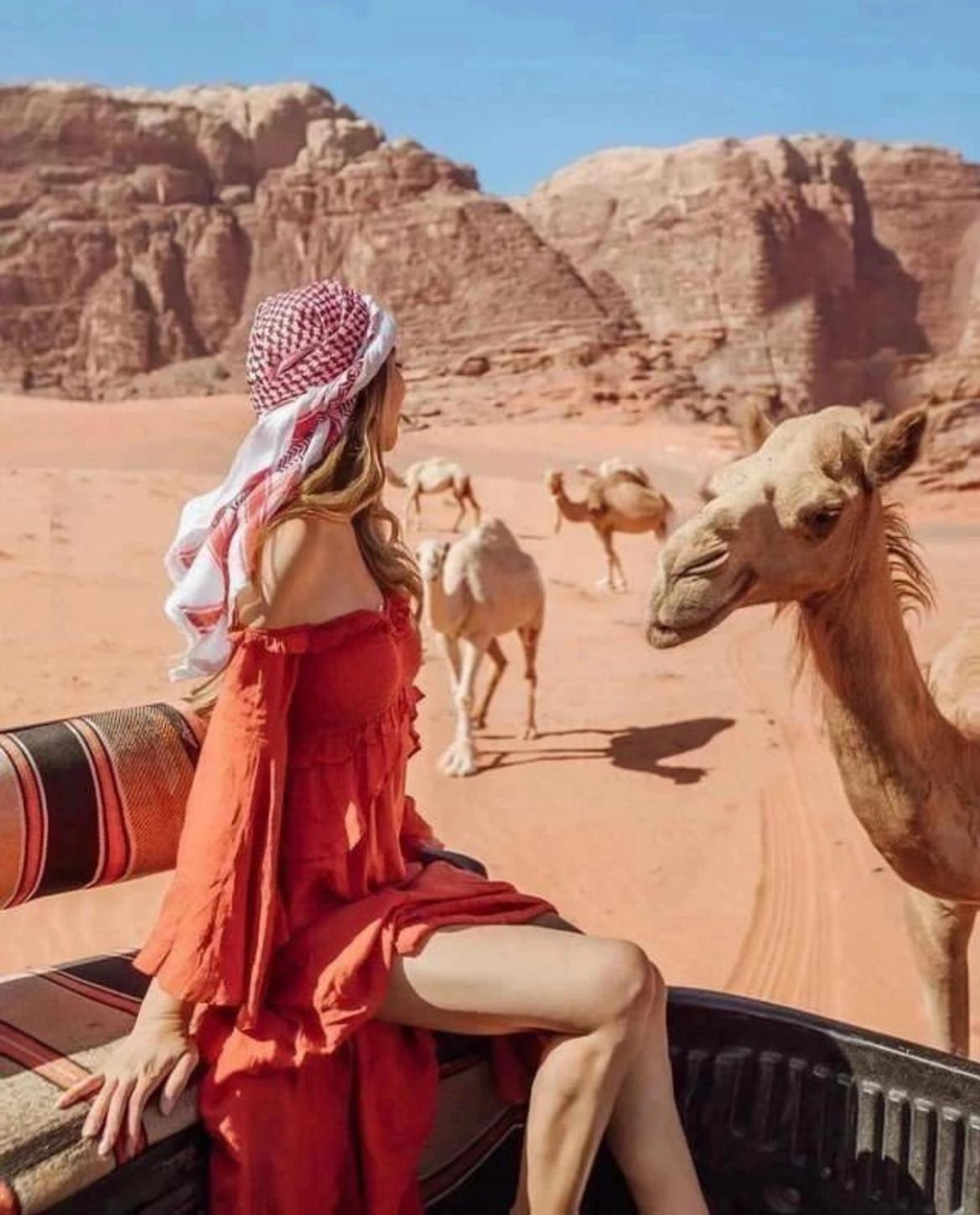 Rum Maria Luxury Camp & Bubble Rooms Wadi Rum Exterior foto