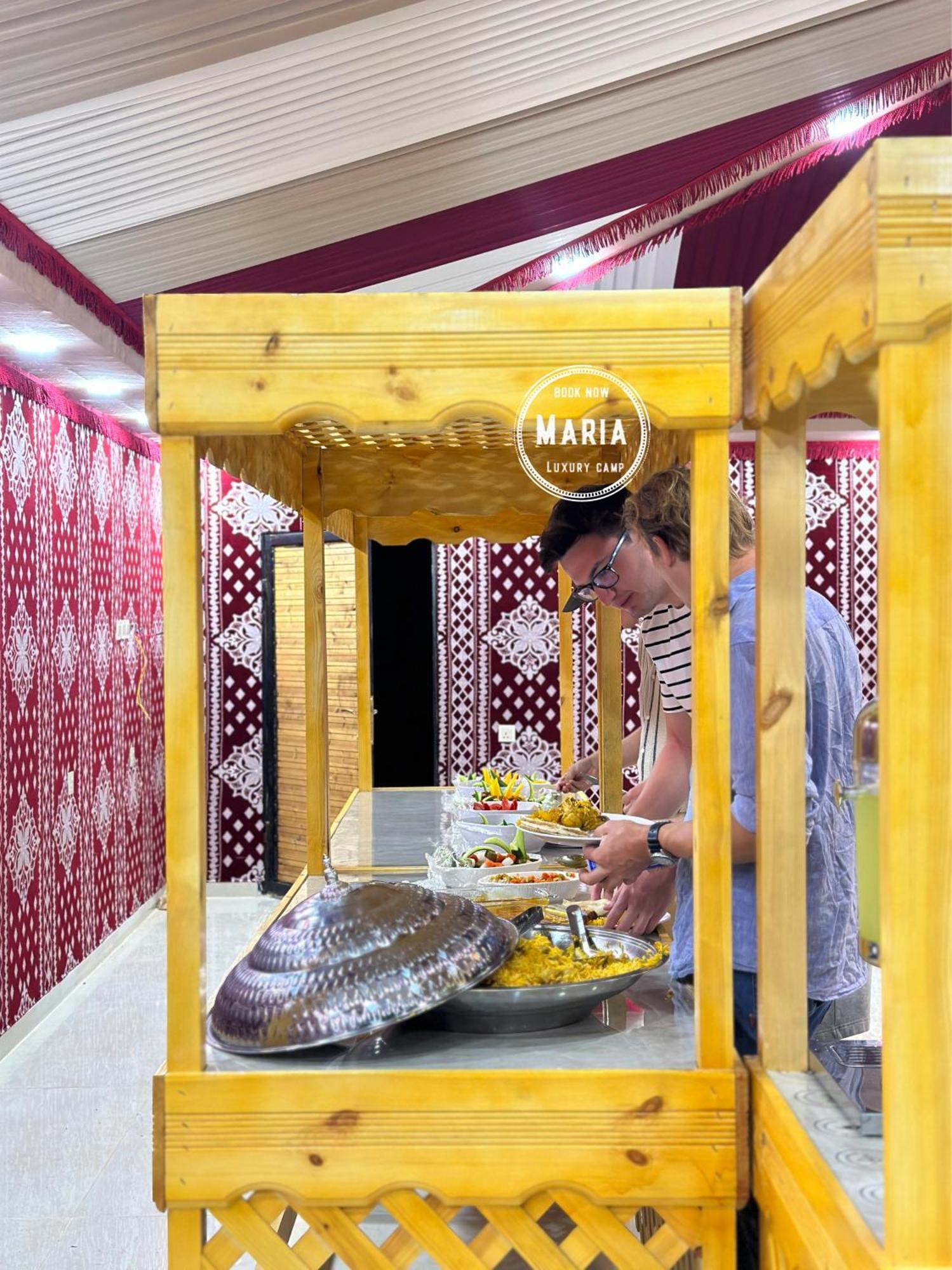 Rum Maria Luxury Camp & Bubble Rooms Wadi Rum Exterior foto